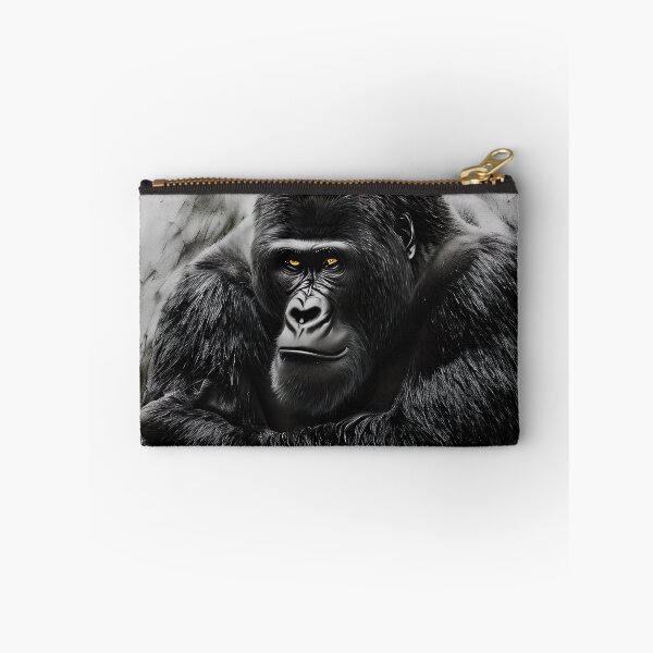 Item preview, Black Gorilla with Piercing Eyes designed and sold by Aww_To_Z Animals.