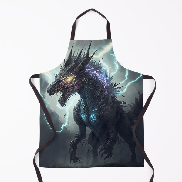Item preview, Monster dragon with lightning designed and sold by mrlongfield.