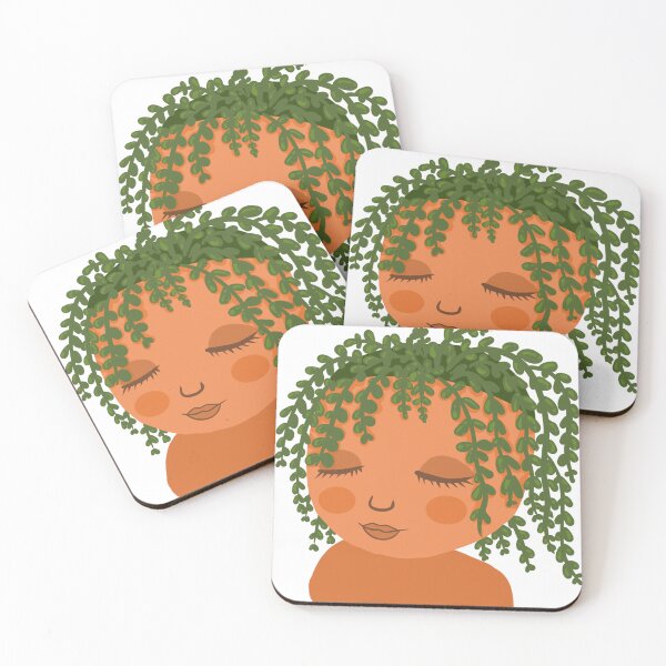 Item preview, Plantas de maceta de dama de belleza designed and sold by HowreSketch.