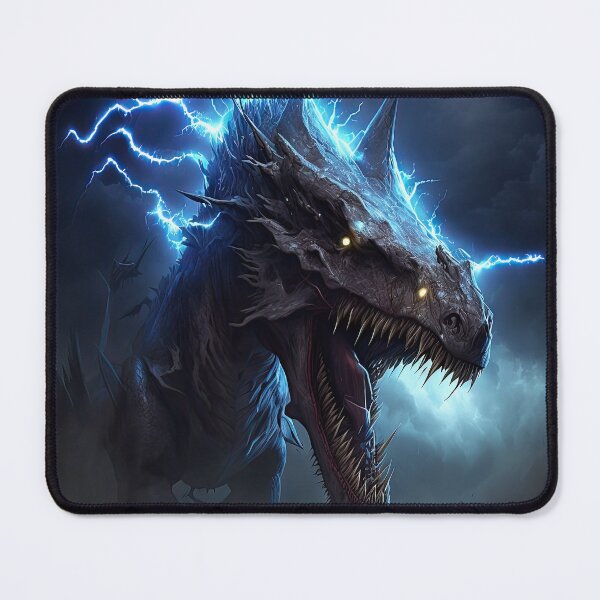 Item preview, Monster dragon with lightning designed and sold by mrlongfield.