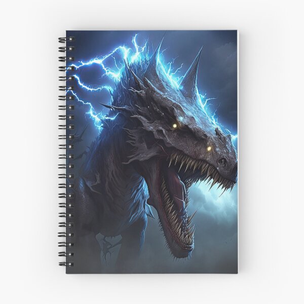 Item preview, Monster dragon with lightning designed and sold by mrlongfield.