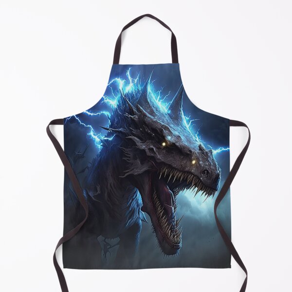 Item preview, Monster dragon with lightning designed and sold by mrlongfield.