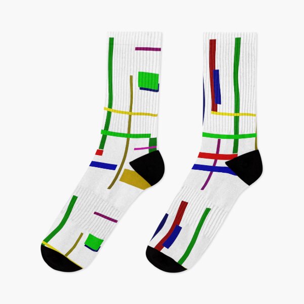 Item preview, Abstract multicolored lines and figures designed and sold by IlustradoArts.