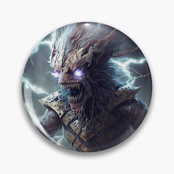 Item preview, Monster dragon with lightning designed and sold by mrlongfield.