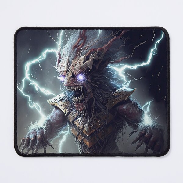 Item preview, Monster dragon with lightning designed and sold by mrlongfield.