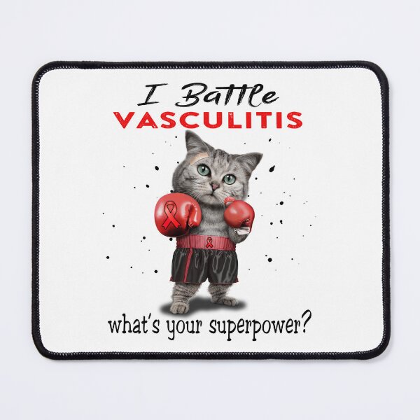 Item preview, Vasculitis Warrior - I Battle Vasculitis What Is Your Superpower? designed and sold by Jennpak.