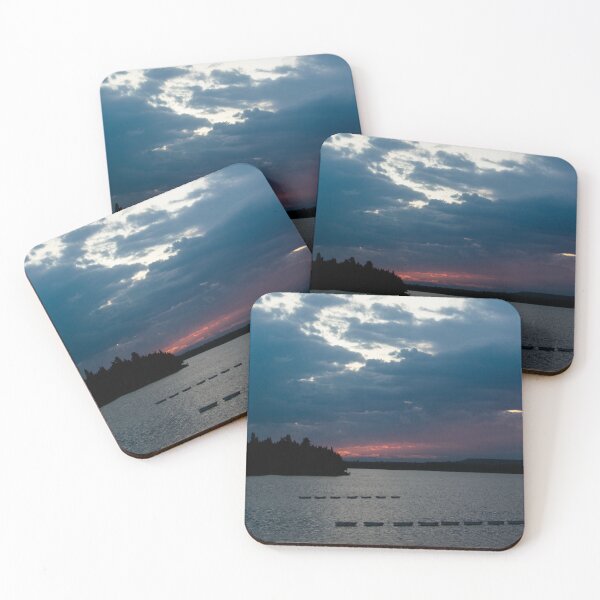 Item preview, Sunset over water designed and sold by CanadianWild418.