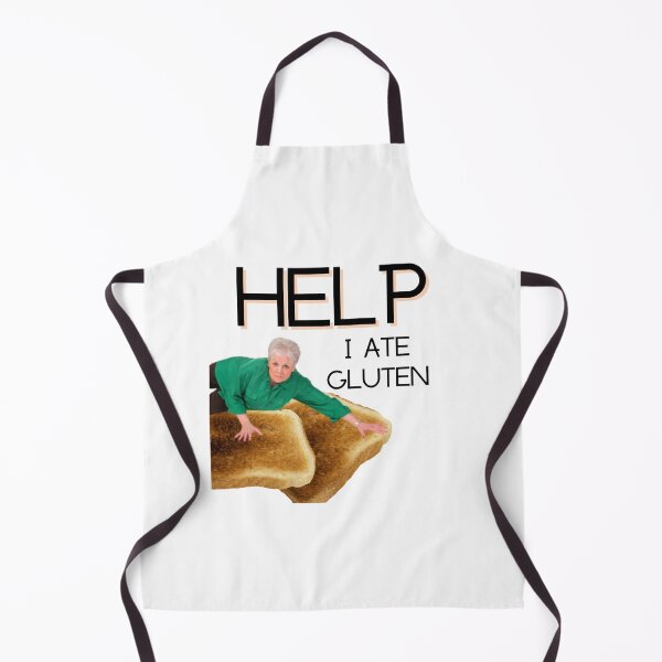 Item preview, Help! I ate gluten! designed and sold by ThatJewishFeminist Ali S.