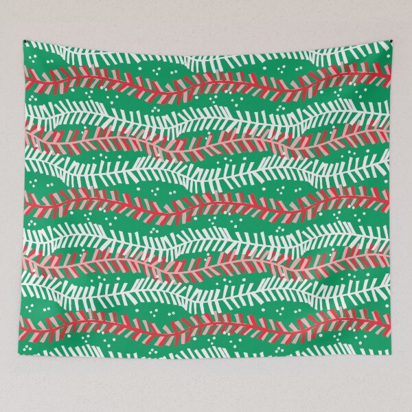 Item preview, Holiday Garland - Christmas Green designed and sold by latheandquill.
