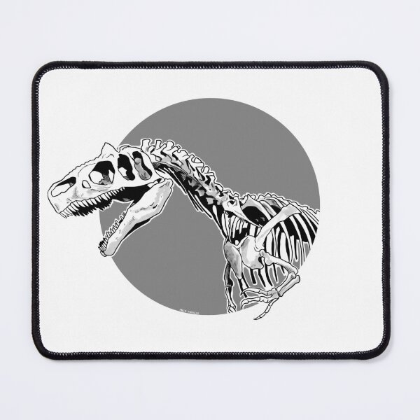 Item preview, Allosaurus skeletal grey designed and sold by Paleo-parallax.