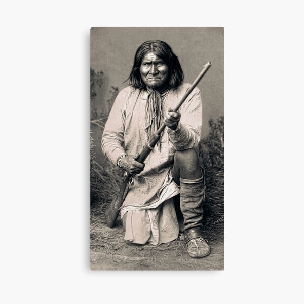 Item preview, Warrior Geronimo Portrait 1887 designed and sold by Daniel Hagerman.