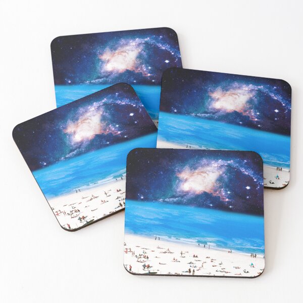 Item preview, Surreal Beach in outer space  designed and sold by Yasmine khalifa.