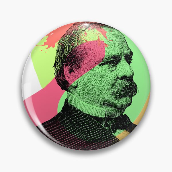 Item preview, President Grover Cleveland color image. designed and sold by rafaellima88.
