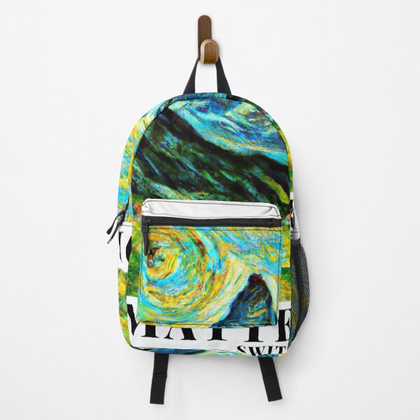 Item preview, A Van Gogh style painting of the Matterhorn in the Swiss Alps designed and sold by ASwissBear.
