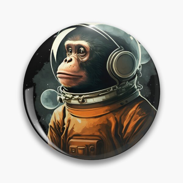 Item preview, Monkey In A Space Suit designed and sold by john-ess.