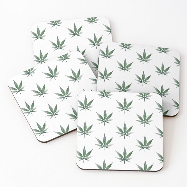 Item preview, Watercolor Cannabis leaf. Marijuana leaf silhouette. designed and sold by Marina Braga  Artista en acuarela y diseñadora gráfica.