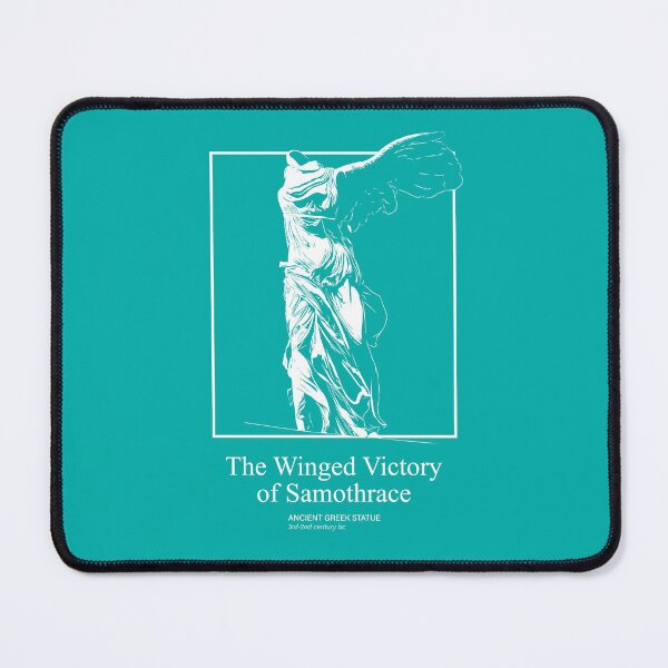 Item preview, 'Victory of Samothrace' Ancient Greek Statue Fine Art Illustration designed and sold by rpalesca.