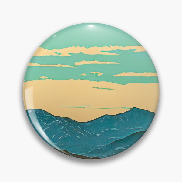 Item preview, Summer Mountain Peaks: Silkscreen Landscape designed and sold by Studio Axis.