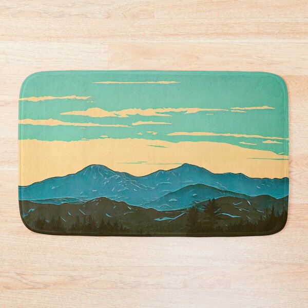 Item preview, Summer Mountain Peaks: Silkscreen Landscape designed and sold by Studio Axis.