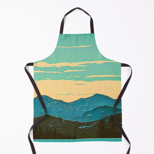 Item preview, Summer Mountain Peaks: Silkscreen Landscape designed and sold by Studio Axis.