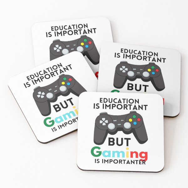 Item preview,  Funny Education Is Important But Gaming Is Importanter designed and sold by justbe  admirable.