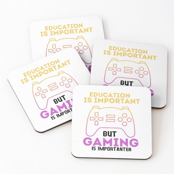 Item preview,  Funny Education Is Important But Gaming Is Importanter designed and sold by justbe  admirable.
