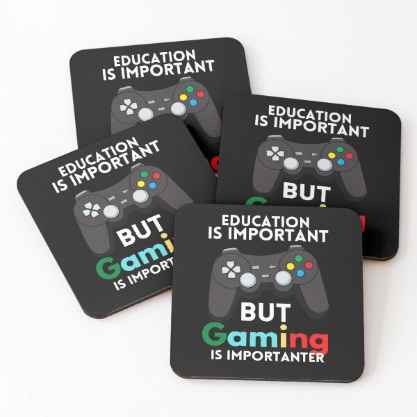 Item preview,   Funny Education Is Important But Gaming Is Importanter designed and sold by justbe  admirable.