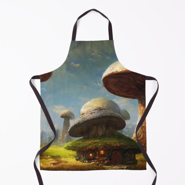 Aperçu de l'œuvre Vivre dans une forêt de champignons créée et vendue par lostcauseblue.
