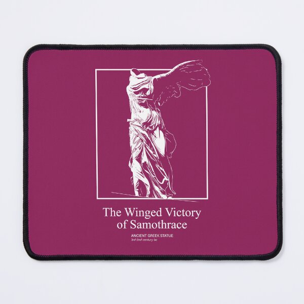 Item preview, 'Victory of Samothrace' Ancient Greek Statue Fine Art Illustration designed and sold by rpalesca.