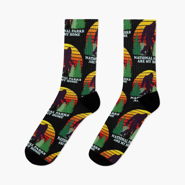 Item preview, National Parks Are My Home Funny Bigfoot Design designed and sold by narekmug.