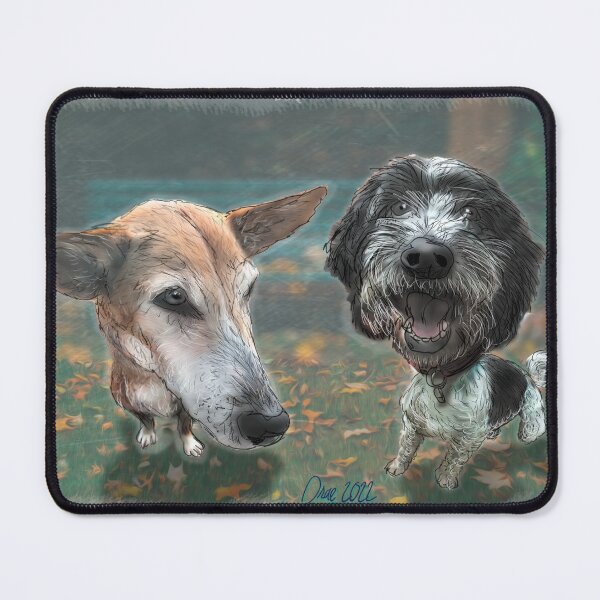 Item preview, 2 doggies - 2 puppies designed and sold by HenryDrae.
