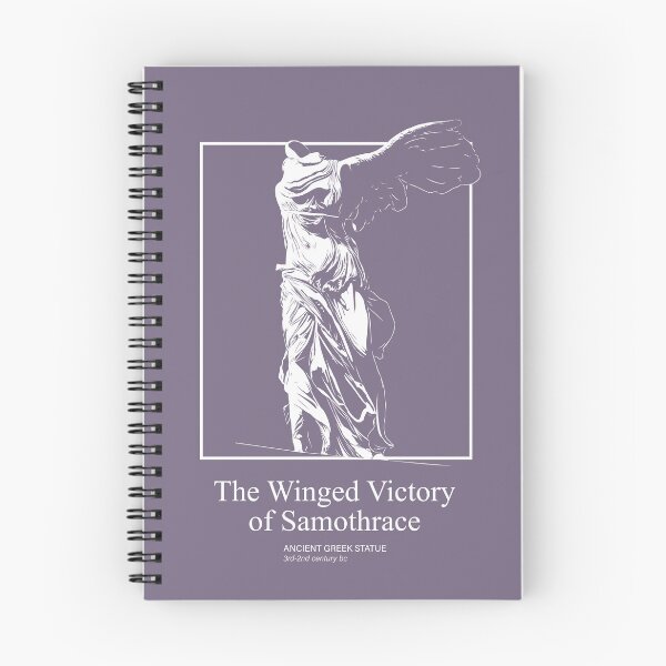 Item preview, 'Victory of Samothrace' Ancient Greek Statue Fine Art Illustration designed and sold by rpalesca.