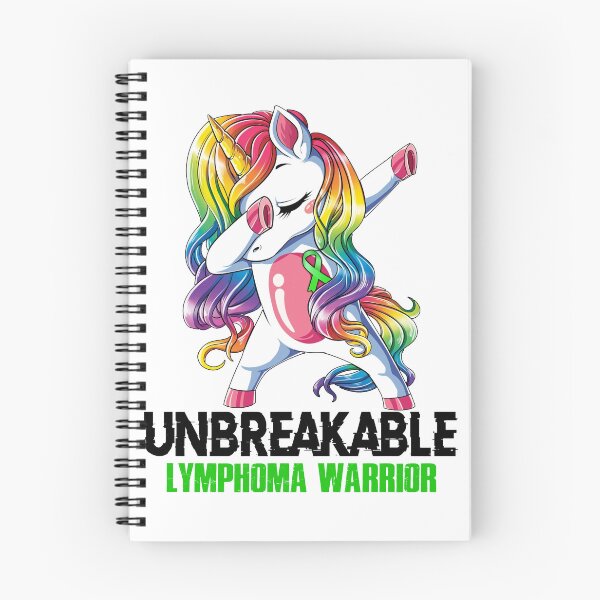 Item preview, Lymphoma Awareness - Unicorn Lymphoma Warrior Ribbon UNBREAKABLE designed and sold by Fernandezf.