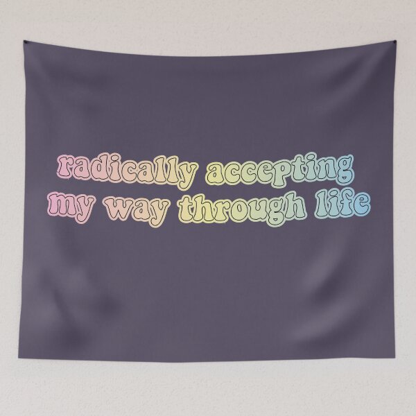 Item preview, radically accepting my way through life  designed and sold by retro10.