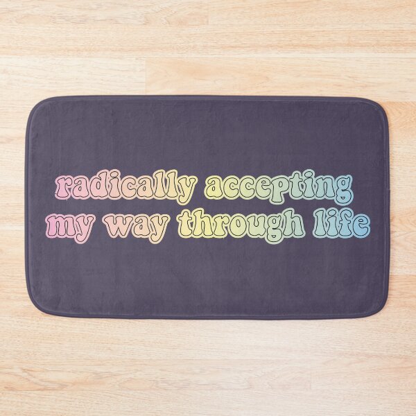 Item preview, radically accepting my way through life  designed and sold by retro10.