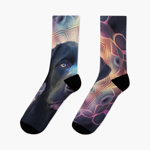 Item preview, A Fractal Design of A Black Labrador designed and sold by Daniel Leighton.