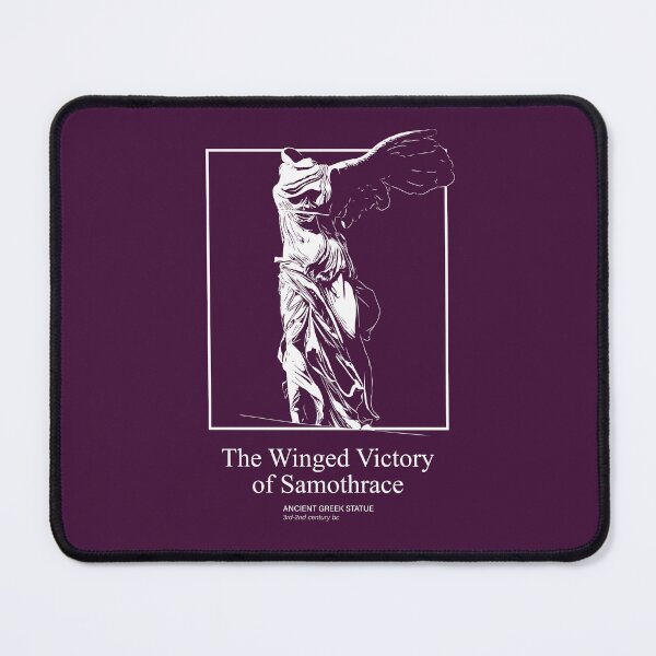 Item preview, 'Victory of Samothrace' Ancient Greek Statue Fine Art Illustration designed and sold by rpalesca.