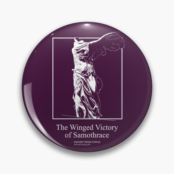 Item preview, 'Victory of Samothrace' Ancient Greek Statue Fine Art Illustration designed and sold by rpalesca.