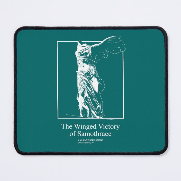 Item preview, 'Victory of Samothrace' Ancient Greek Statue Fine Art Illustration designed and sold by rpalesca.