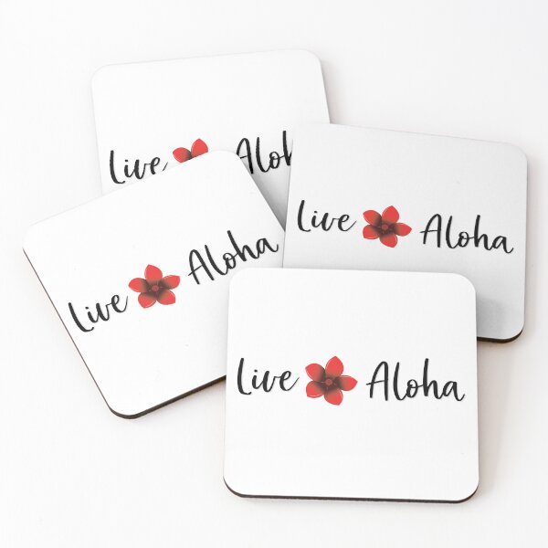 Item preview, Live Aloha (Red) designed and sold by CM-PD.
