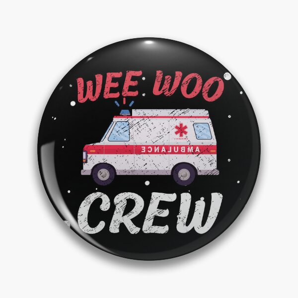 Item preview, Wee Woo Crew Ambulance Funny  designed and sold by diip.
