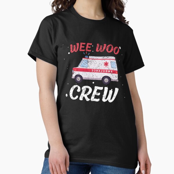 Item preview, Wee Woo Crew Ambulance Funny  designed and sold by diip.