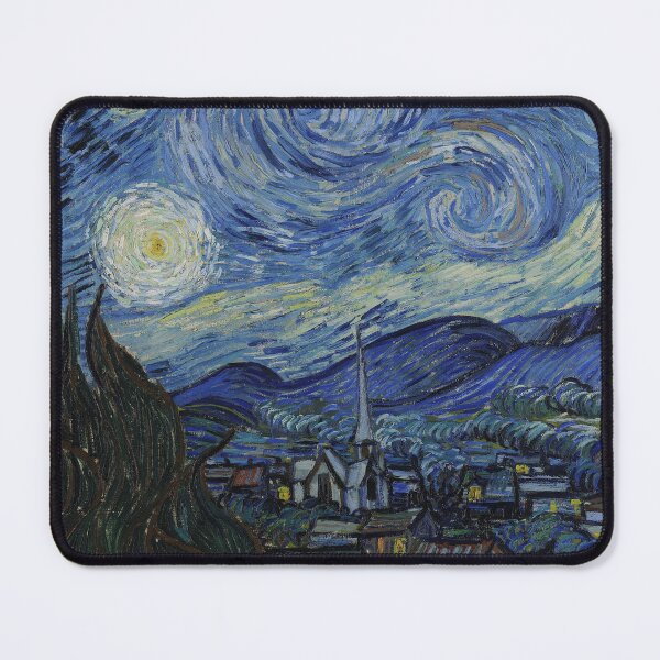 Item preview, A town in a dark night starry night designed and sold by InkishKingdoms.
