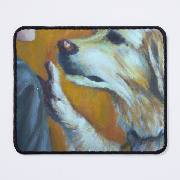 Item preview, Human and Dog designed and sold by MyOilArt4you.