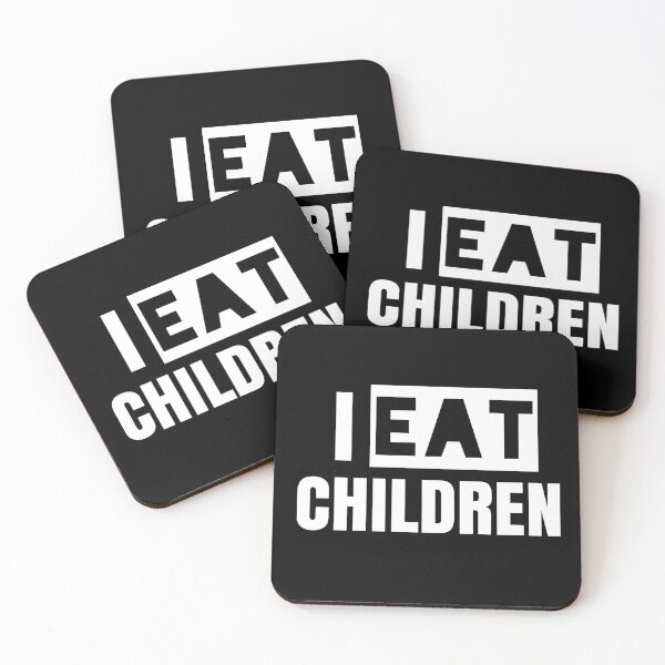 Item preview, I Eat Children Meme Quote, Funny Joke designed and sold by EnzoVectorism.