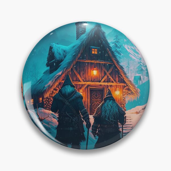 Item preview, Valheim Vikings Winter Lodge designed and sold by AICreateWorlds.
