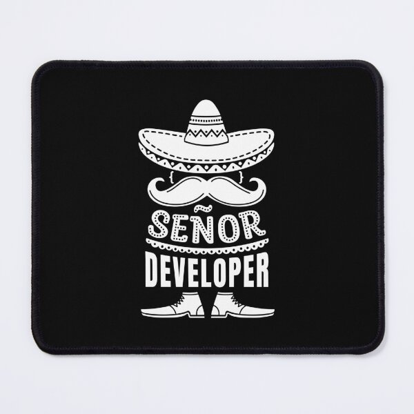 Item preview, Senor Developer White Design designed and sold by DevBox.