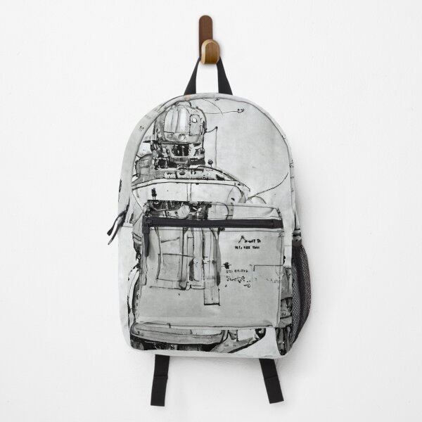 Item preview, Technical Drawings and blueprint of imaginary Robots. designed and sold by The-Dark-Art.