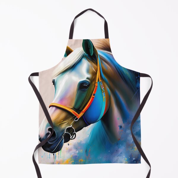Item preview, Urban Graffiti Horse Oil Painting Splattered designed and sold by SableSyndciate.