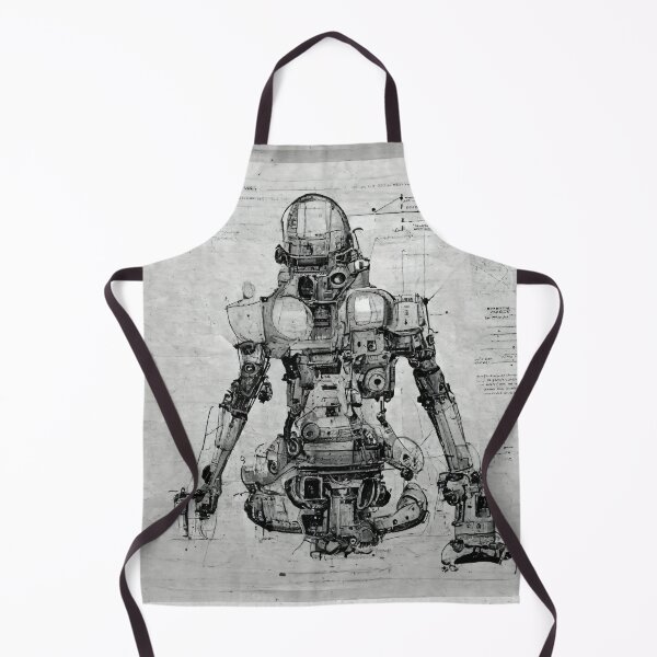 Item preview, Technical Drawings and Blueprint of imaginary Robots. designed and sold by The-Dark-Art.